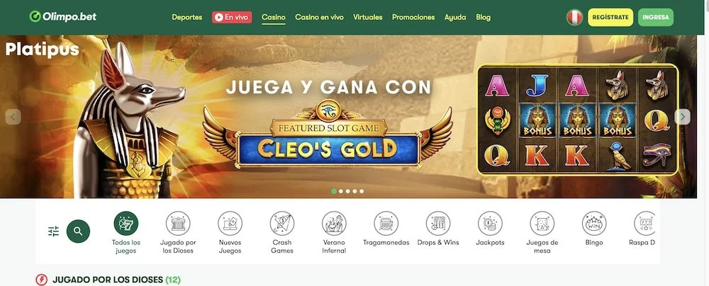 Bonos de Olimpo Bet Perú